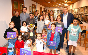Cristina Pozo presenta su cuento en el Castillo de Santa Ana