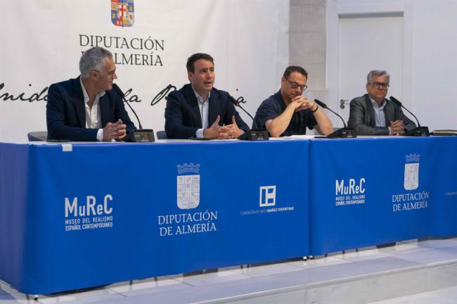 Antonio López y Andrés García Ibáñez presentan el IX Curso de Realismo en Almería