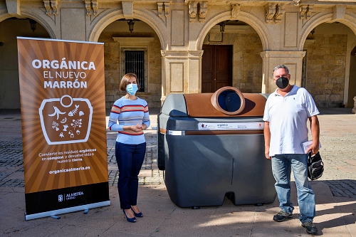 El nuevo 'marrón' es un contenedor para basura orgánica