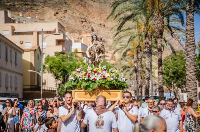 Aguadulce preparada para las fiestas en honor a la Virgen del Carmen