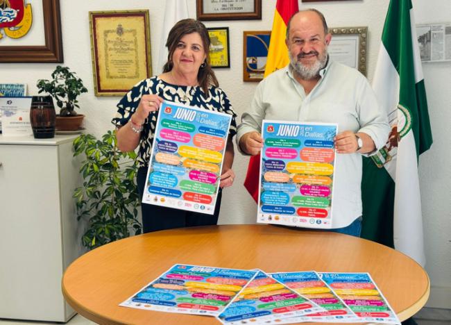 Actividades variadas en Dalías para junio
