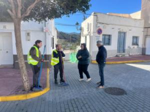 Lucar, Laroya y Armuña del Almanzora rehabilitan sus espacios públicos con el PFEA de la Diputación