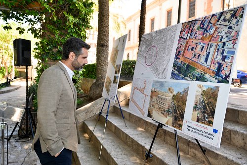 Nueve empresas optan a la ejecución de las obras del entorno del Hospital Provincial