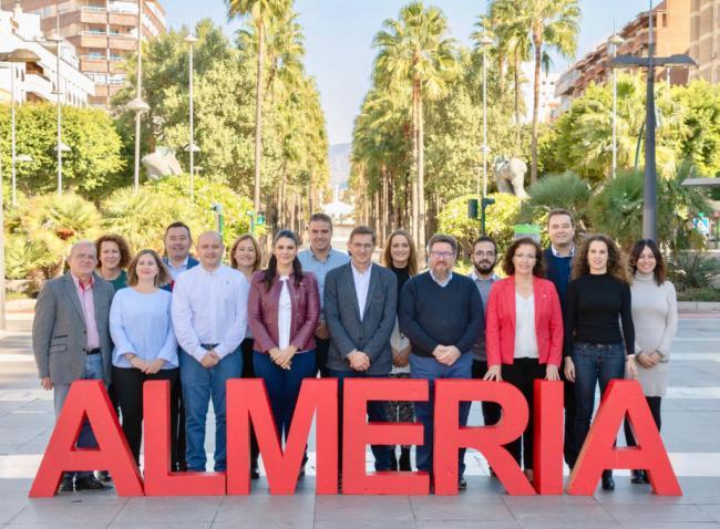 El PSOE de Almería califica la noche electoral como 'muy triste'
