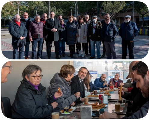 El PSOE 'constata' la satisfacción de los pensionistas con el Gobierno