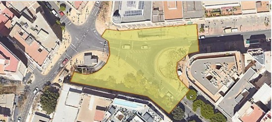 Las obras del Paseo afectan a partir del lunes a Puerta de Purchena