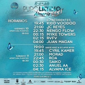 Almería se prepara para la tercera edición del Puro Latino Fest este fin de semana