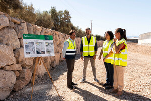 Avanzan las obras de emergencia en la Rambla de Balanegra claves para la seguridad del sector agrario