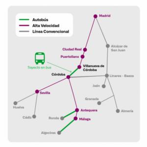 Renfe garantiza la conexión ferroviaria entre Almería y Madrid