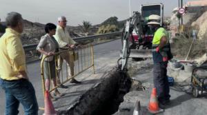 El Ayuntamiento de Huércal de Almería renueva las redes de abastecimiento en la Urbanización Club de Tenis