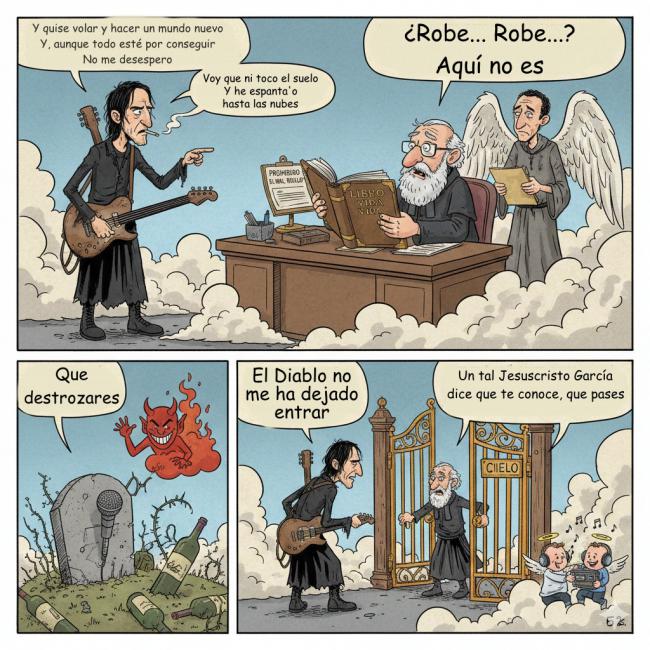 Robe: Morir solo una vez, va a ser poco para mí