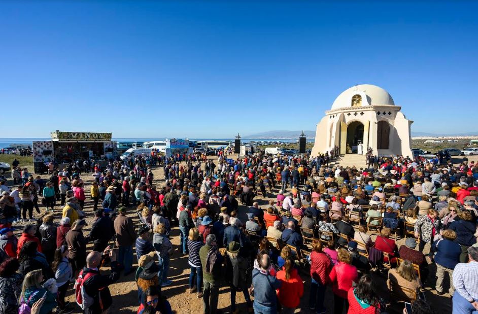 Devotos de la Virgen del Mar se congregan en la romería a Torregarcía