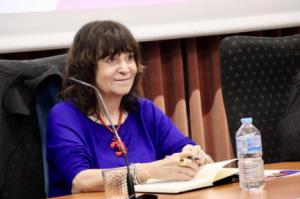 Rosa Montero ensalza en Almería el papel del hombre en la lucha feminista