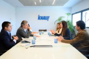 La Autoridad Portuaria de Almería, Knauf Ibérica y Torralba analizan nuevas oportunidades de exportación