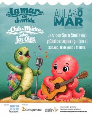 El Aula del Mar invita a descubrir el jazz con el Club de Música Sobre las Olas