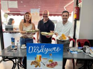 ASHAL, Diputación y Ayuntamiento inauguran la ‘I Ruta del Desayuno’