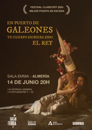 Obra ganadora del Festival Clasicoff llega a Almería con "En Puerto de Galeones"