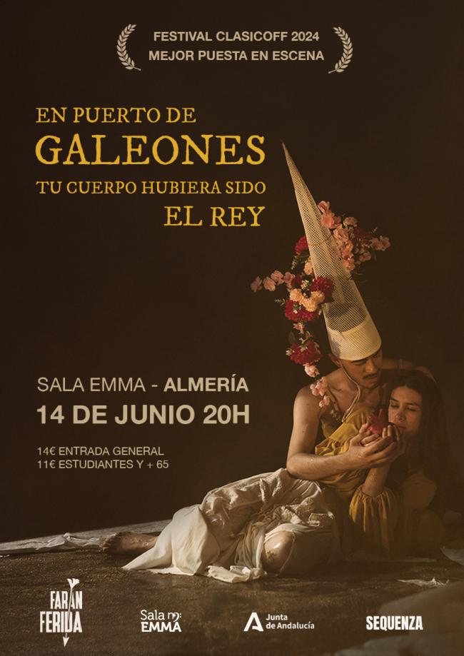 Obra ganadora del Festival Clasicoff llega a Almería con 'En Puerto de Galeones'