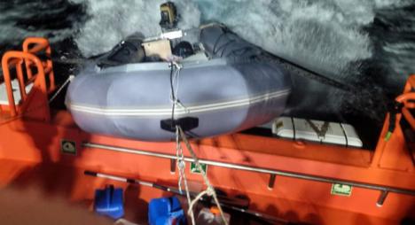Rescate de 14 migrantes frente a Cabo de Gata
