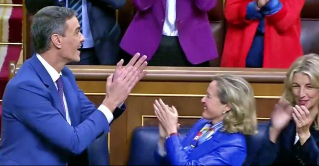 Pedro Sánchez es reelegido Presidente en una votación sin sorpresas
