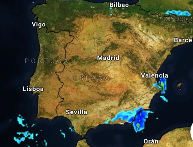 Cuando solo llovió en Almería