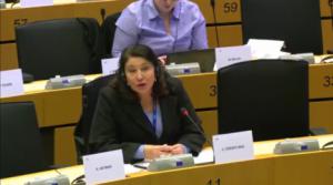 Carmen Crespo exige en Bruselas cambios en la normativa ganadera para proteger al sector