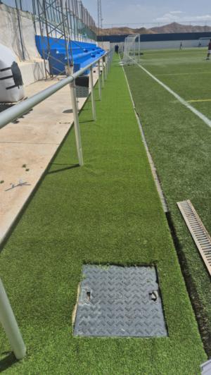 Albox estrena temporada en un campo de fútbol renovado