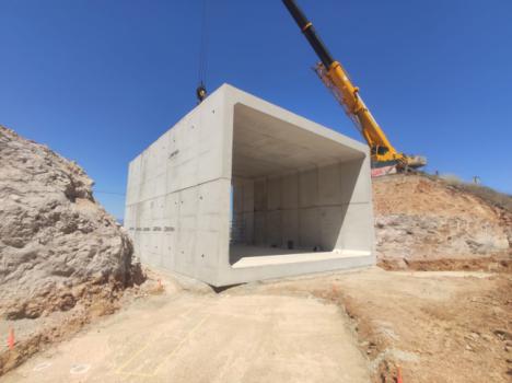 Almería potencia la seguridad vial con un nuevo paso inferior en la red de carreteras de Huécija