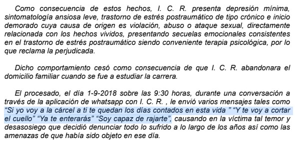 14 años de prisión abusar de su hermana desde que ésta tenía 7