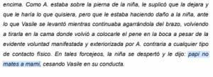 Condenado por agredir sexualmente a su esposa delante de su hija de cuatro años