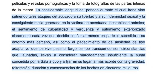 Condenado a cuatro años y medio de cárcel por abusar de la hija menor de su pareja