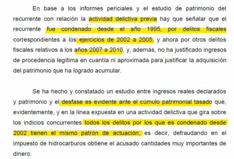 Acumula casi 4 millones de euros con unos ingresos de 100.000 tras vender gasóleo adulterado