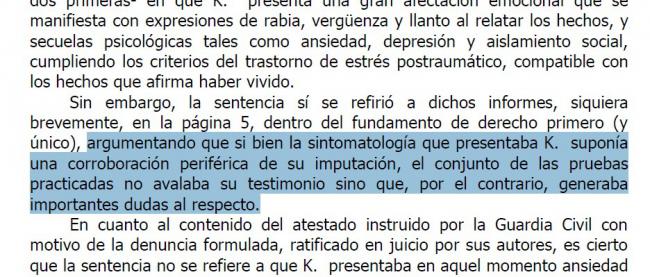 Absueltos de violación por las contradicciones de la víctima