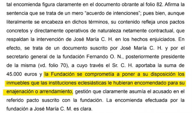 Absueltos de una presunta estafa con bienes de la Iglesia
