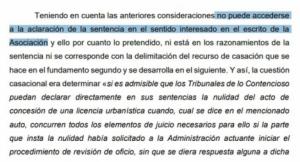 El Supremo rechaza la aclaración de sentencia solicitada por Greenpeace España
