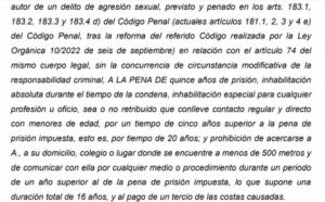 16 años de prisión para un hombre que violó a la hija menor de su pareja en Almería