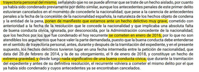 Retiran la nacionalidad española a un condenado por terrorismo