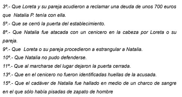 Rebajan la pena de prisión a la acusada de matar a la pastelera de El Ejido