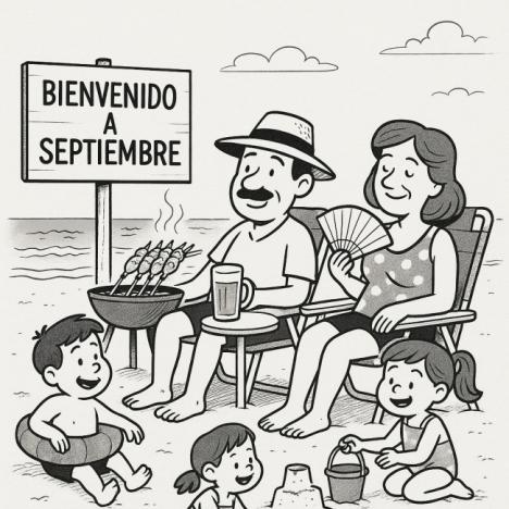Agosto se desinfla