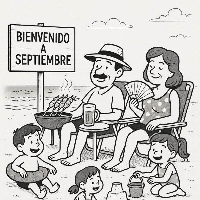 Agosto se desinfla