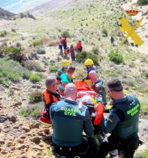 Rescate en el Parque Natural de Cabo de Gata-Níjar