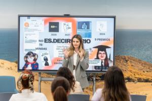 Sheila Hernández inspira a los emprendedores de Almería en 'Del talento al negocio rentable'