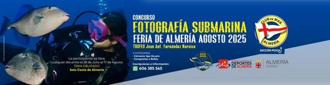 Imágenes ganadoras del Concurso de Fotografía Submarina en Almería 2025