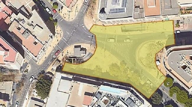 Cortes de tráfico en Puerta de Purchena por obras del Paseo a partir del lunes