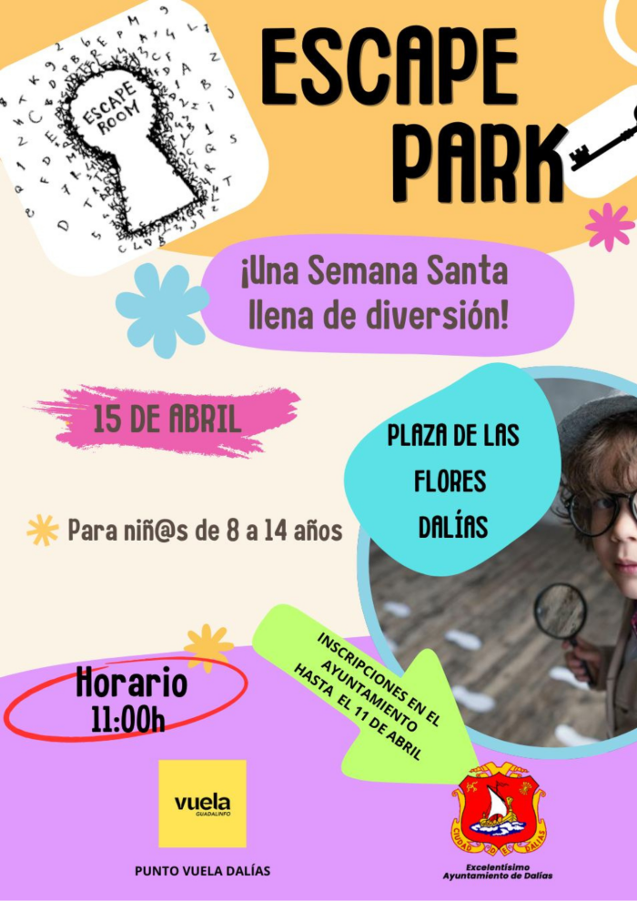 Actividades infantiles en Dalías para la Semana Santa