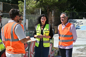 El renovado skatepark de Nueva Andalucía en Almería estará listo este mes