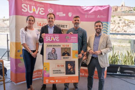 Vera acogerá el 'SU·VE Music Festival' con grandes artistas en agosto