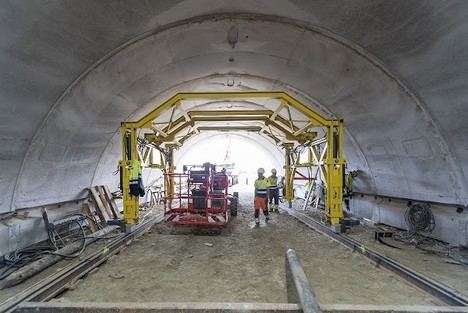 El Corredor Mediterráneo en Almería avanza hacia su finalización con el túnel de Viator casi listo