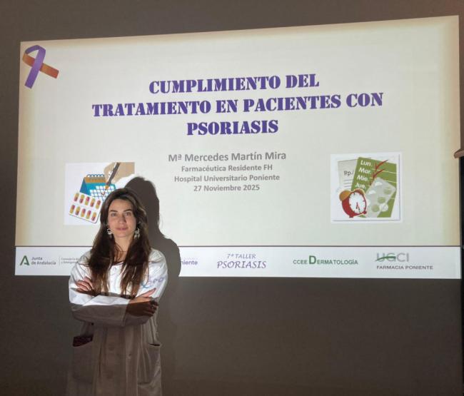 El Hospital Universitario Poniente de El Ejido aborda la psoriasis