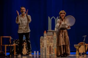 Emilio Villalba y Sara Marina ofrecen el concierto didáctico ‘La pequeña juglaresa’ en la Escuela de Música